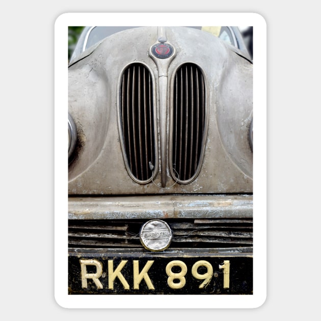 Bristol 403, 1955, unrestored. Sticker by JonDelorme